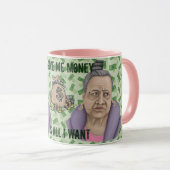 金与えだけ マグカップ (正面右)