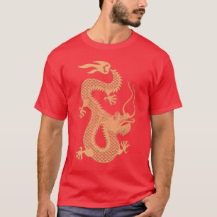 金中国のな辰年のTシャツ Tシャツ