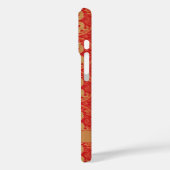 金中国の威厳のある龍の模様 Case-Mate iPhoneケース (裏面 / 左)