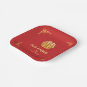 金中国の結婚額の二重十一 ペーパープレート (傾斜あり)