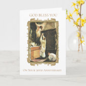 金五十周年祭司祭壇 カード (黄色い花)