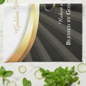 金五結婚十周忌 キッチンタオル (折り畳み)