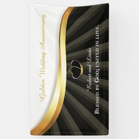 金五結婚十周忌 横断幕 (縦)