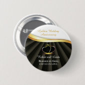 金五結婚十周忌 缶バッジ (正面&裏面)