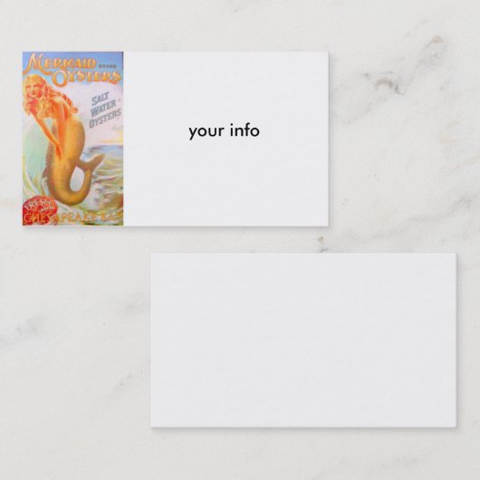 金人魚の名刺 名刺 (正面/裏面)