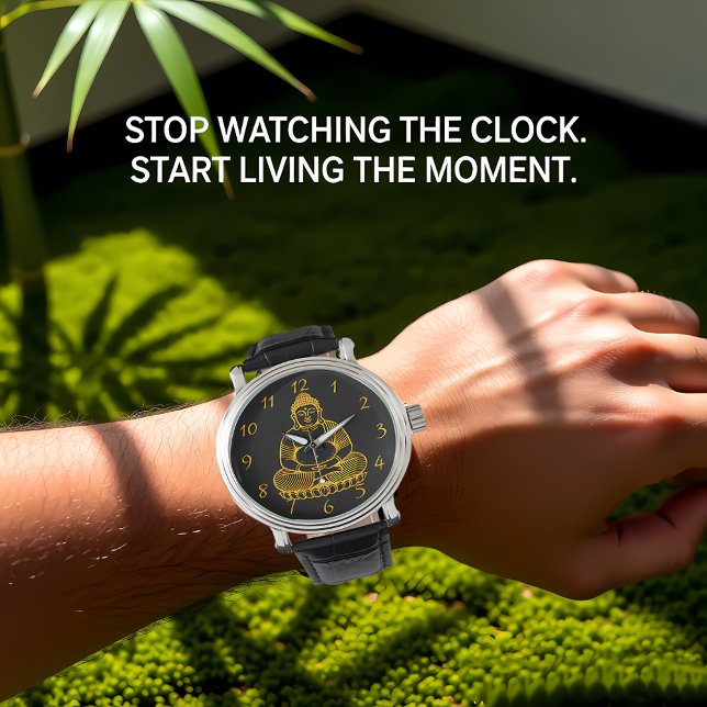 金仏めい想像のポーズ 腕時計 (クリエイターアップロード済み)