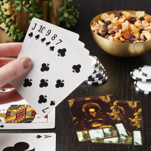 金仏京都日本抽象芸術印象派 トランプ (インサイチュ)