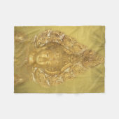 金仏毛布 フリースブランケット (正面(横))