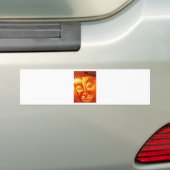 金仏 バンパーステッカー (車上)