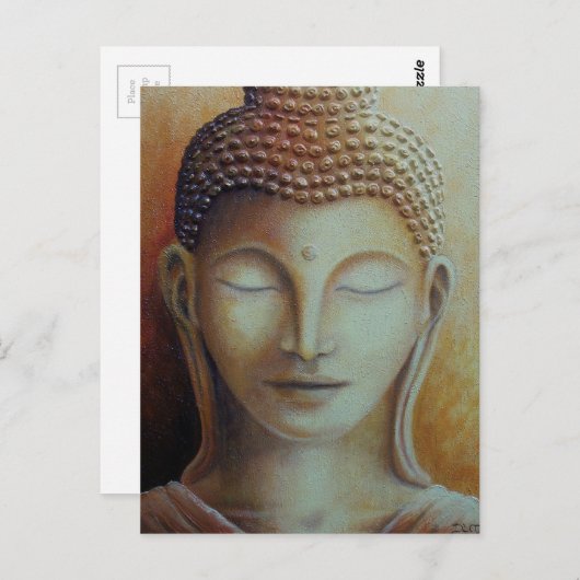 金仏 ポストカード (正面/裏面)