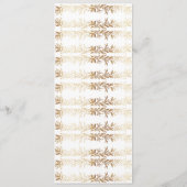 金伝統的リースモノグラ結婚ム メニュー (裏面)