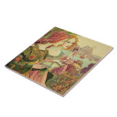 金伝説「モダンな」L'Estampeからの1897年、 タイル (側面)