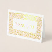 金優雅のすべての行事は"感謝していしています" 箔カード (正面)