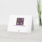 金先駆的誕生日 カード (裏面)