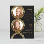 金円は写真の招待状を組み立てます 招待状 (スタンド正面)