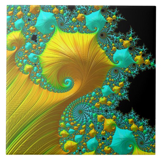 金円錐形のセラミックタイルのデザイン タイル (正面)