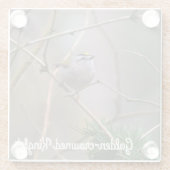 金冠のキングレット ガラスコースター (裏面)