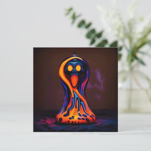 金切り声ランプ (スタンド正面)