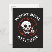 金前向き属姿勢 ポストカード (正面/裏面)