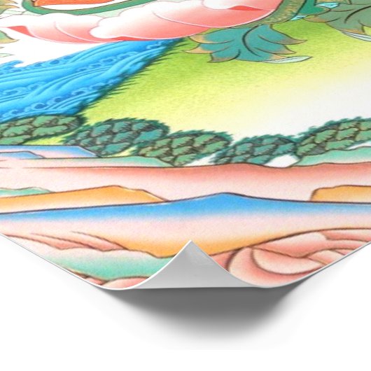 金剛原仏 ポスター (角)