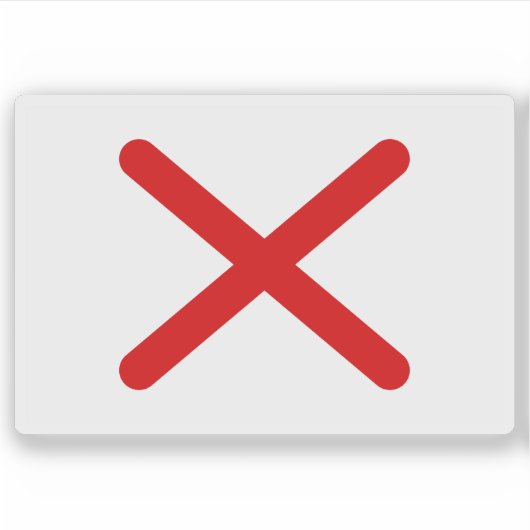 金剛王国国旗(アンゴラ) シール (正面)