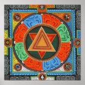 金剛界王子曼荼羅のポスター ポスター (正面)