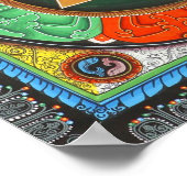 金剛界王子曼荼羅のポスター ポスター (角)