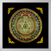 金剛界王子曼荼羅のポスター ポスター (正面)