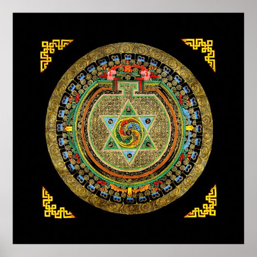 金剛界王子曼荼羅のポスター ポスター (正面)