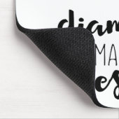 金剛石は高圧下で作られる マウスパッド (コーナー)