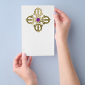 金剛黄金の仏像 チラシ (ハンドル)