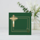 金十字および手の招待状を祈ること 招待状 (スタンド正面)