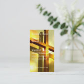 金十字の名刺 名刺 (スタンド正面)