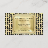 金十字 名刺 (裏面)