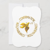 金印と聖霊 招待状 (正面)