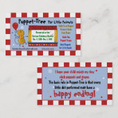 金及びジェリーピーナツ名刺 名刺 (正面/裏面)