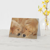 金友人の挨拶状 カード (黄色い花)