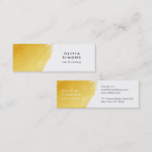 金名刺 スキニー名刺 (正面/裏面)