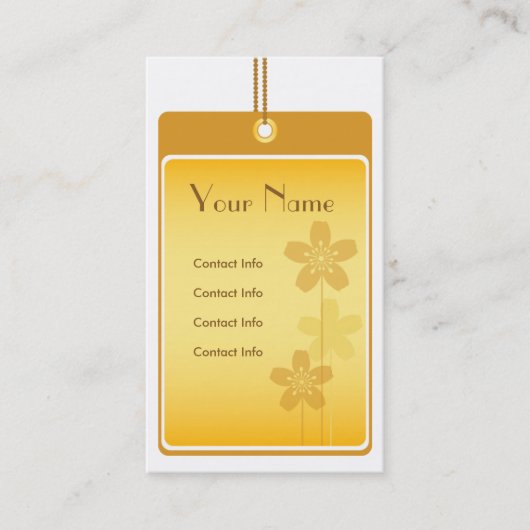 金名刺 名刺 (正面)