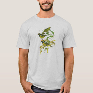 金向かわれたLeafbird (Chloropsisのaurifrons) Tシャツ