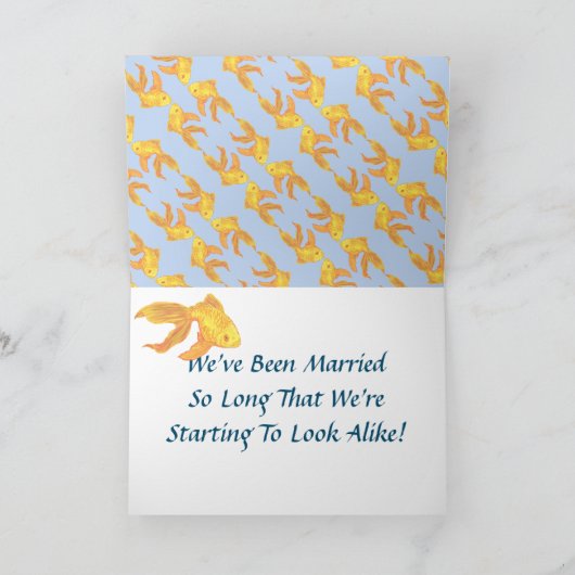 金周年魚 カード (内部)