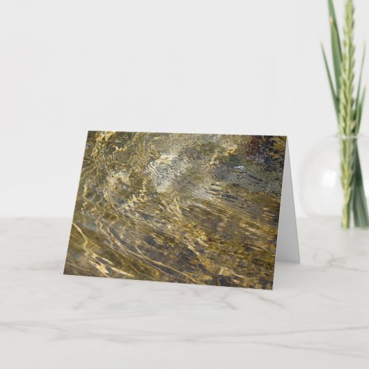 金噴水水 カード (正面)