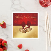 金大切のクリスマスベル スタンダードカクテルナプキン (インサイチュ)