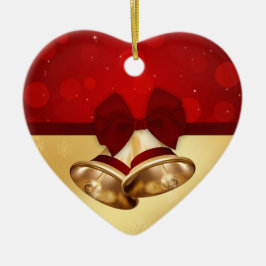 金大切のクリスマスベル セラミックオーナメント