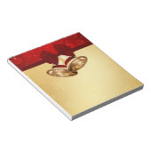 金大切のクリスマスベル ノートパッド (アングル)