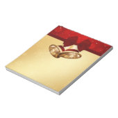 金大切のクリスマスベル ノートパッド (回転)