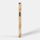 金大理石テクスチャ iPhoneケース (右側面)