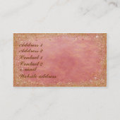 金妖精の国 名刺 (裏面)