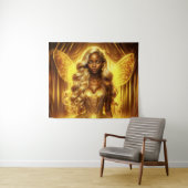 金威厳のあるの魔界のファンタジー女王 タペストリー (インサイチュ(横))