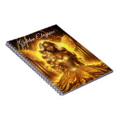 金威厳のあるの魔界のファンタジー女王 ノートブック (右側)